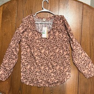 Floral Print Women's Top